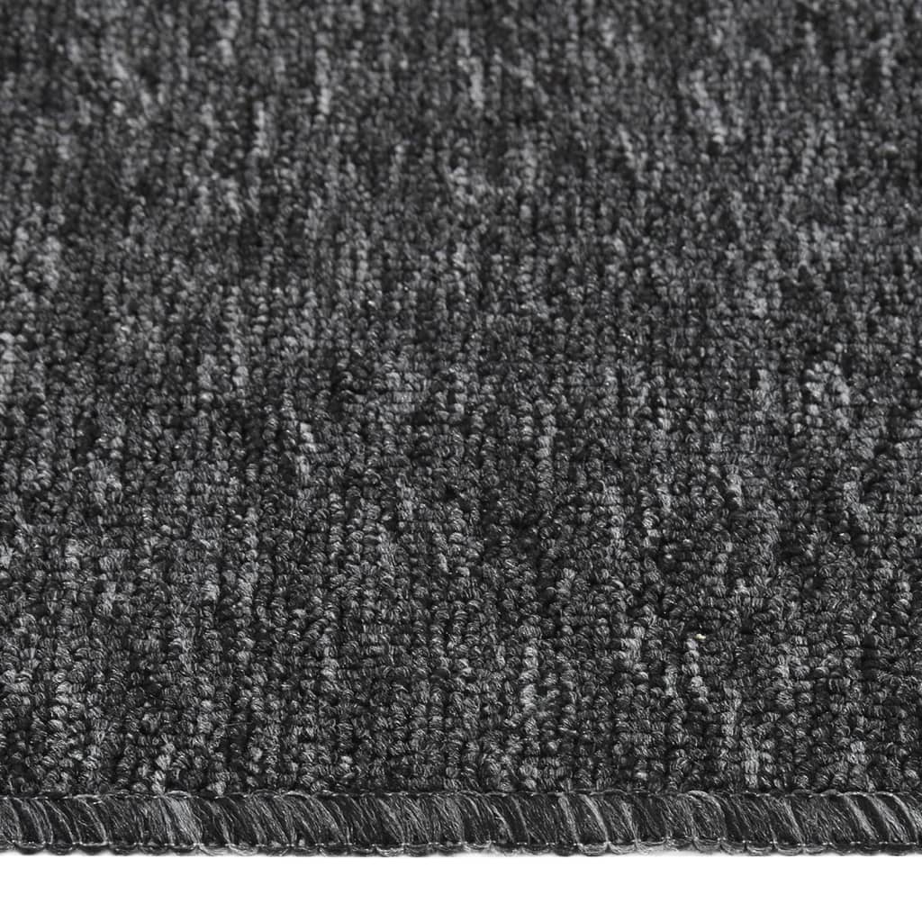 Anti Slip Stair Mats 15 pcs 60x25 cm Anthracite Rectangular