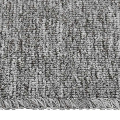Anti Slip Stair Mats 15 pcs 60x25 cm Grey Rectangular