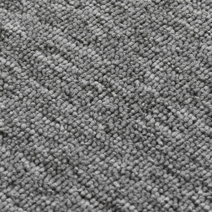 Anti Slip Stair Mats 15 pcs 75x20 cm Grey Rectangular