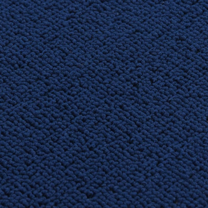 Anti Slip Stair Mats 15 pcs 60x25 cm Navy Blue Rectangular