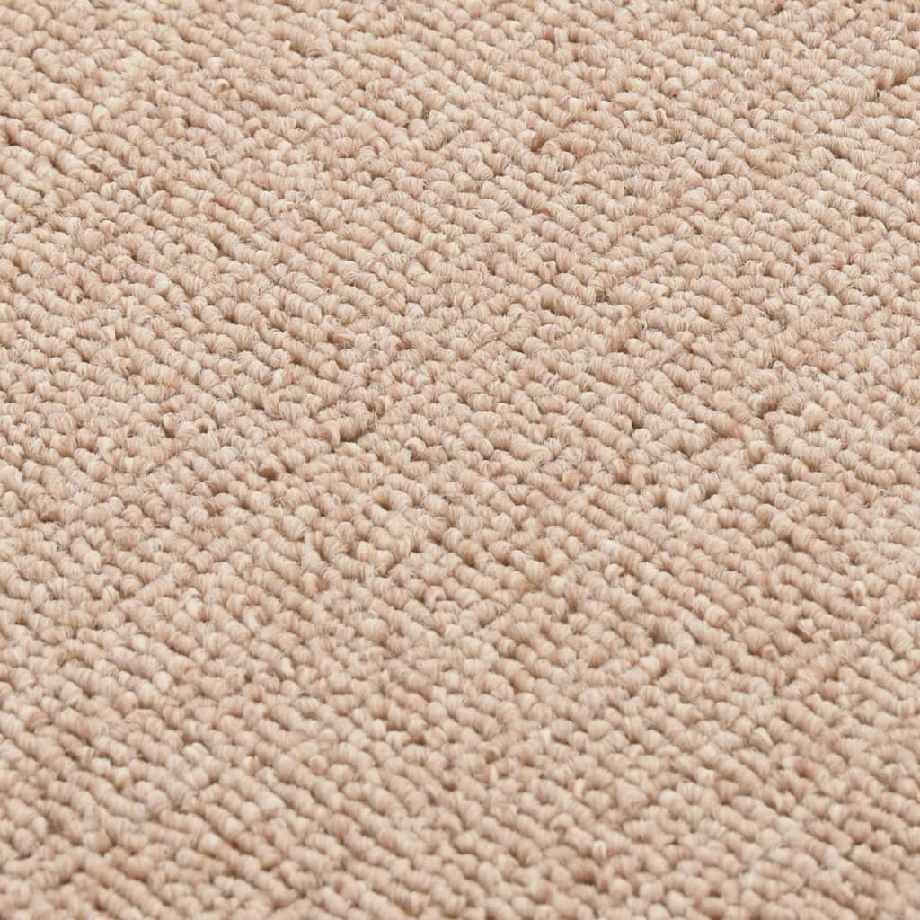 Stair Mat | Set of 15 | Beige | 100% Polypropylene | 60x25 cm | Stair Mat