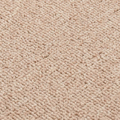 Anti Slip Stair Mats 15 pcs 75x20 cm Beige Rectangular