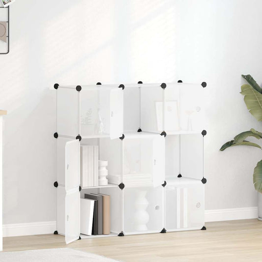 Storage Cube Organiser | Transparent | PP (Polypropylene), steel