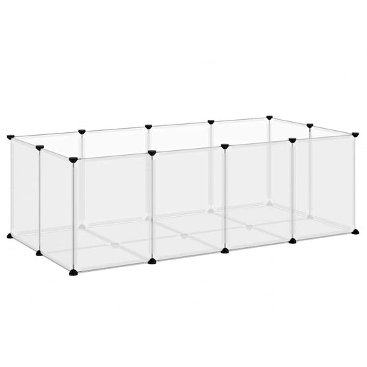 Animal Cage | Transparent | PP Plastic | Large | Collapsible