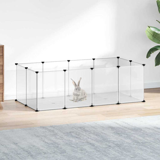 Animal Cage | Transparent | PP Plastic | Large | Collapsible