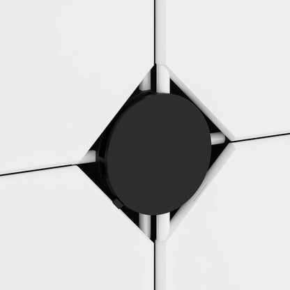 Storage Cabinet | Black | Polypropylene (PP) and Steel | Large | Modular