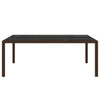 11 Piece Garden Dining Set Poly Rattan Brown
