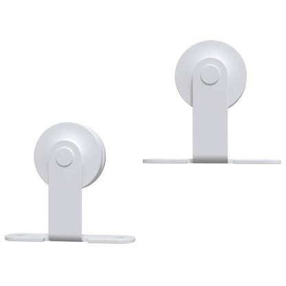 Sliding Door Hardware Kit 183 cm Steel White