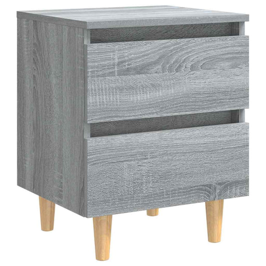 Bed Cabinet | Grey Sonoma | Engineered wood | Small | Bed Cabinet