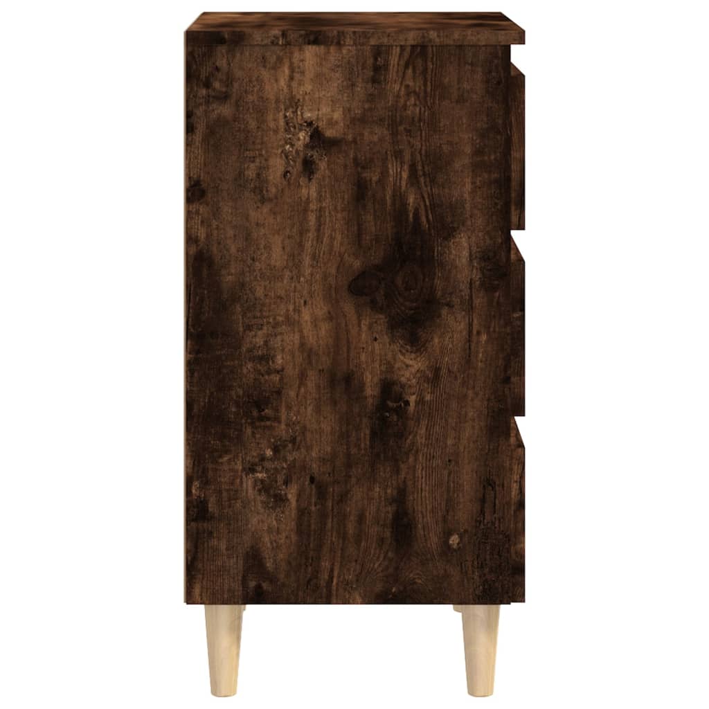 Bed Cabinet | Set of 2 | Smoked oak