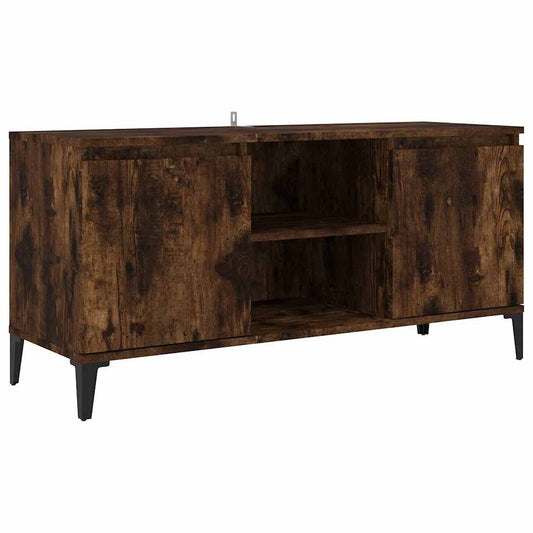 TV Cabinet | Smoked oak | Engineered wood, Metal | Medium | TV Cabinet