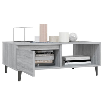 Coffee Table Grey Sonoma 90x60x35 cm Engineered Wood
