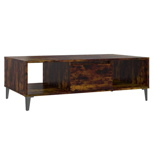Coffee Table | Smoked oak | Engineered wood, metal | Medium