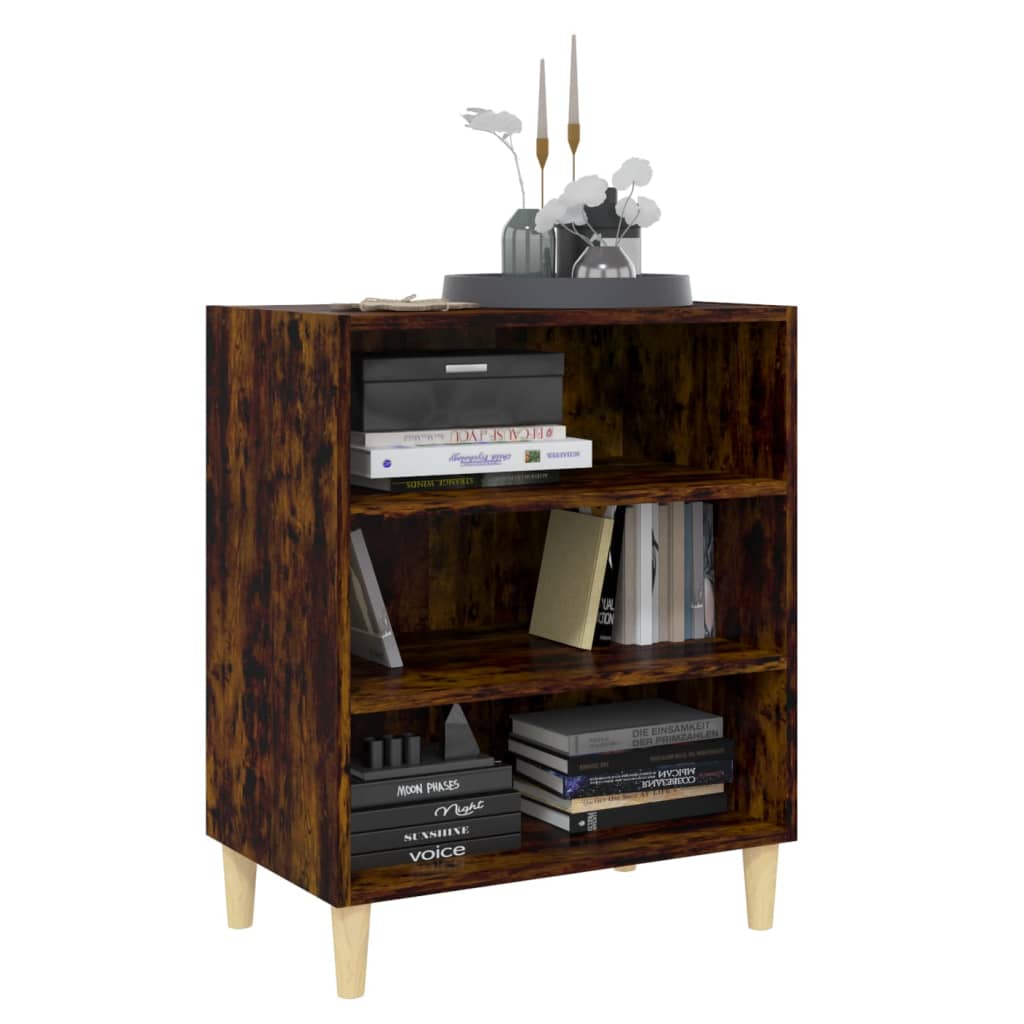 Sideboard Smoked Oak 57x35x70 cm Engineered Wood