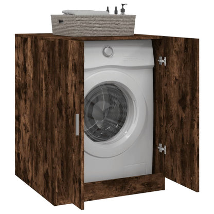 Washing Machine Cabinet Smoked Oak 71x71.5x91.5cm