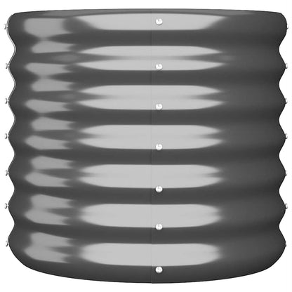 Garden Planter | Anthracite | Powder-coated steel | Medium