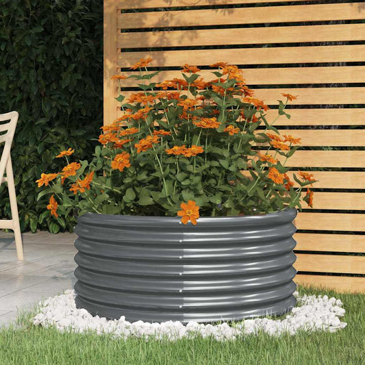 Garden Planter | Anthracite | Powder-coated steel