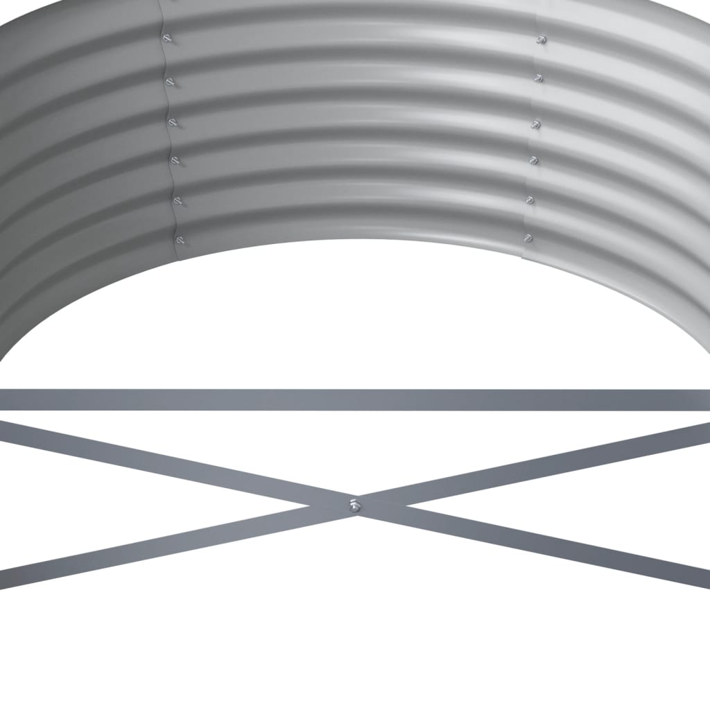 Garden Raised Bed | Brown | Powder-coated steel | Large |  Durable