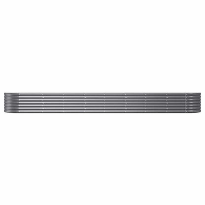 Garden Raised Bed | Anthracite | Powder-coated steel | Large