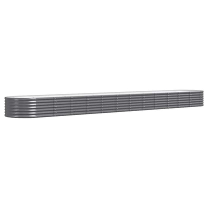Garden Raised Bed | Anthracite | Powder-coated steel | Extra Long