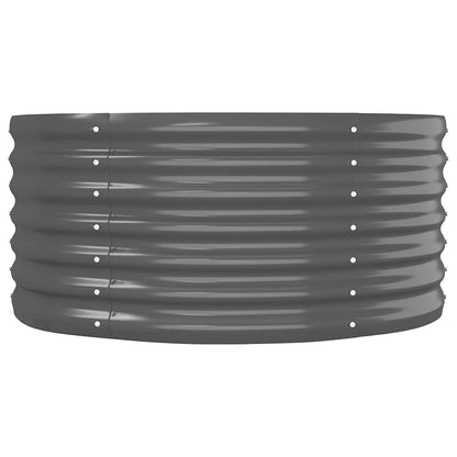 Garden Raised Bed | Anthracite | Powder-coated steel | Extra Long