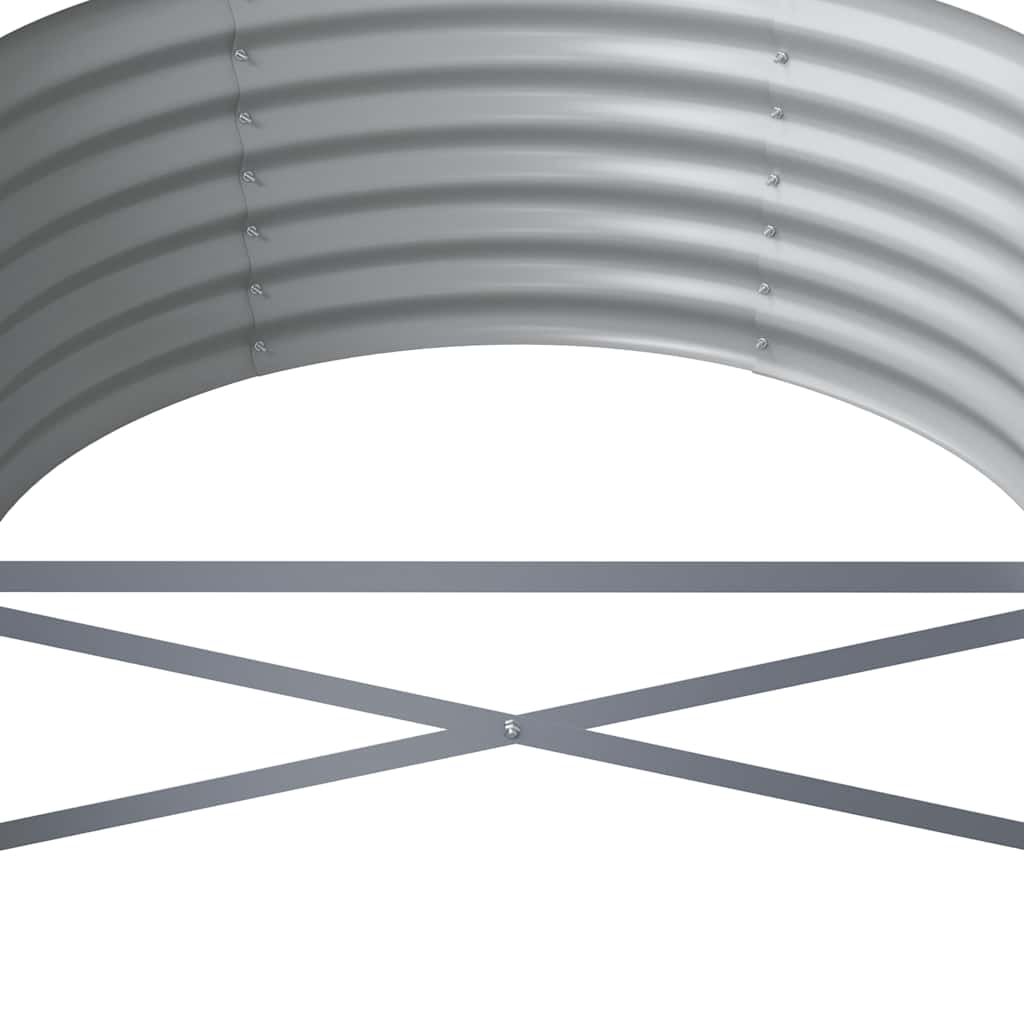 Garden Raised Bed | Anthracite | Powder-coated steel | Extra Long