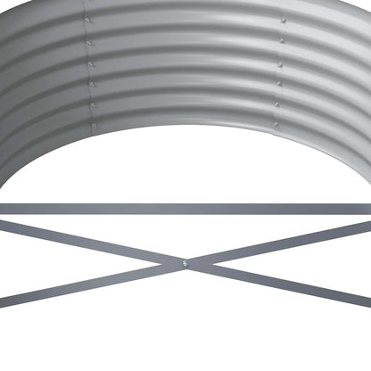Garden Raised Bed | Anthracite | Powder-coated steel | Extra Long