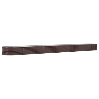 Garden Raised Bed | Brown | Powder-coated steel | Large | Durable
