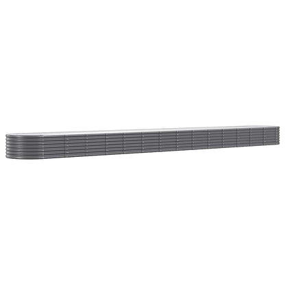 Garden Raised Bed | Anthracite | Powder-coated Steel | Large | Durable