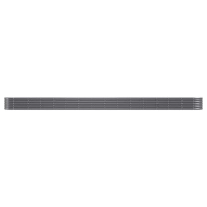 Garden Raised Bed | Anthracite | Powder-coated Steel | Large | Durable