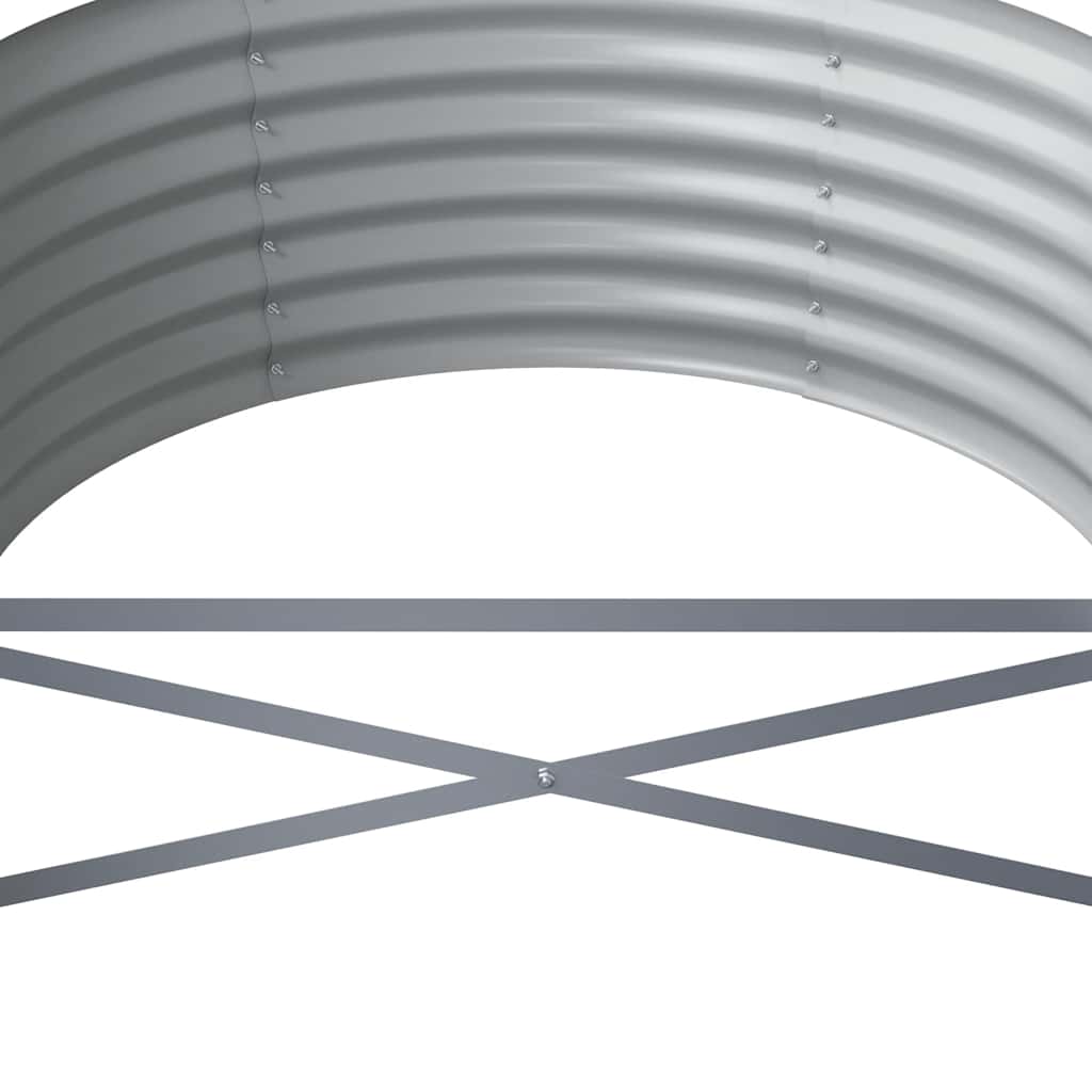 Garden Raised Bed | Anthracite | Powder-coated Steel | Large | Durable
