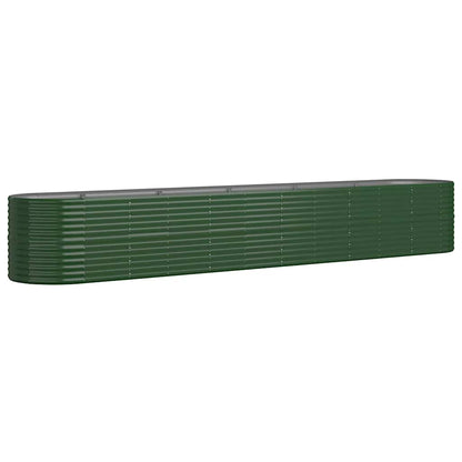 Garden Raised Bed | Green | Powder-coated steel | Extra Large | Durable