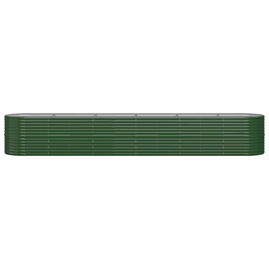 Garden Raised Bed | Green | Powder-coated steel | Extra Large | Durable