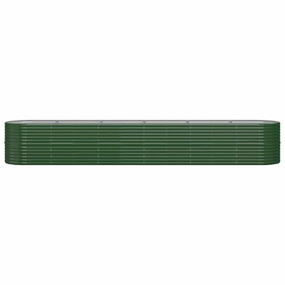 Garden Raised Bed | Green | Powder-coated steel | Extra Large | Durable