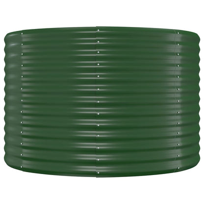 Garden Raised Bed | Green | Powder-coated steel | 175x100x68 cm | Durable