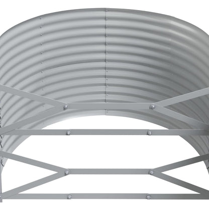 Garden Raised Bed | Green | Powder-coated steel | 175x100x68 cm | Durable