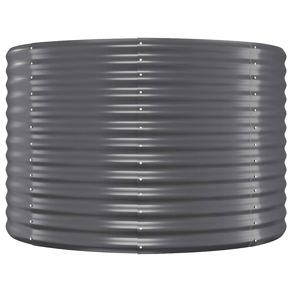 Garden Raised Bed | Anthracite | Powder-coated steel | Large
