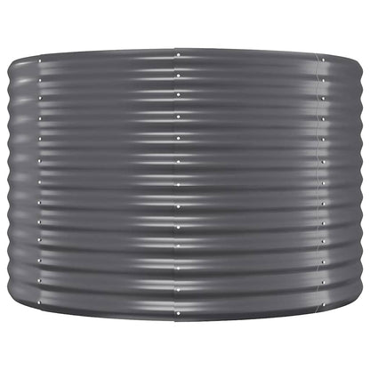 Garden Raised Bed | Anthracite | Powder-coated steel | Large