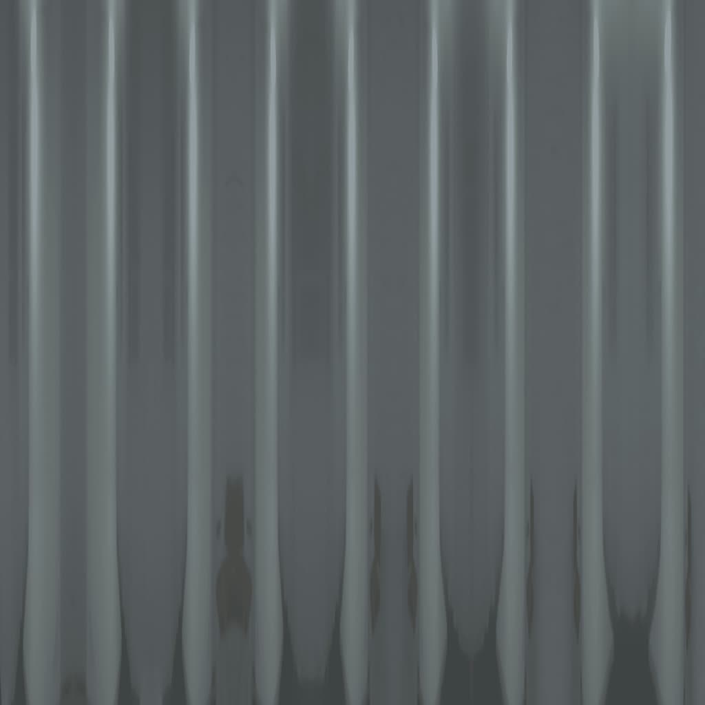 Roof Panels 36 pcs Galvanized Steel Anthracite 23.6"x14.2"