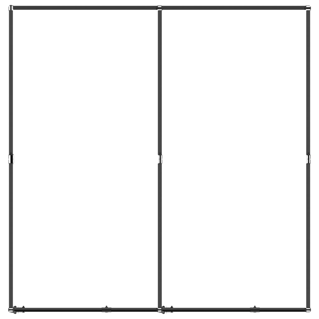 Dog Kennel Black Powder-coated steel Large Durable Dog Kennel