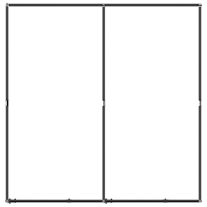 Dog Kennel Black Powder-coated steel Large Durable Dog Kennel
