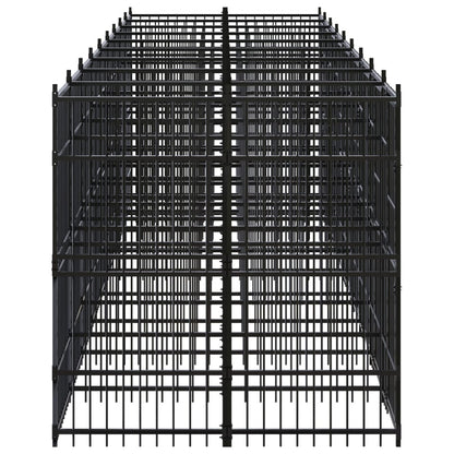 Dog Kennel Black Powder-coated steel Extra Large Durable