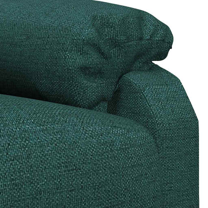Massage Chair Dark Green Fabric