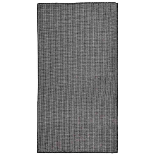 Outdoor Flatweave Rug 80x150 cm Grey