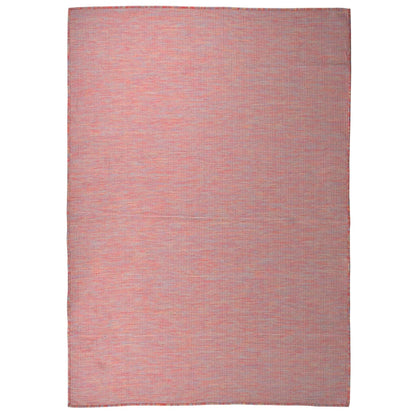 Outdoor Rug | Red | Polypropylene | 140 x 200 cm | Heavy Duty