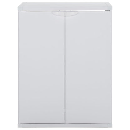 Washing Machine Cabinet White 68.5x64.5x88 cm PVC