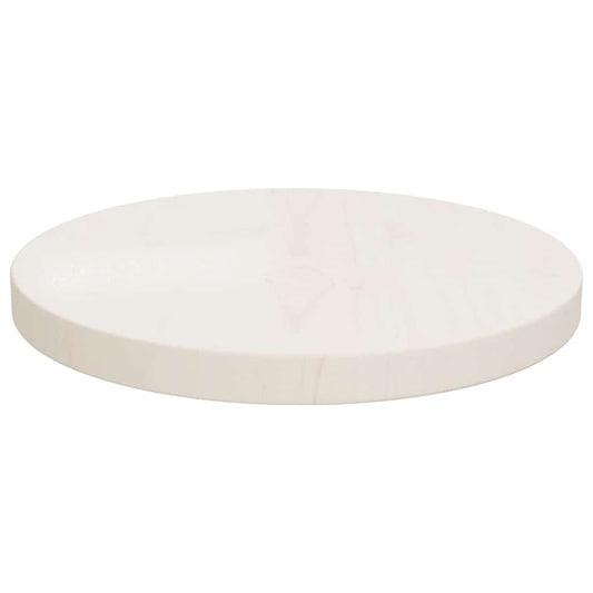 Table Top | White | Solid pinewood | 30 cm diameter | Durable | Table Top
