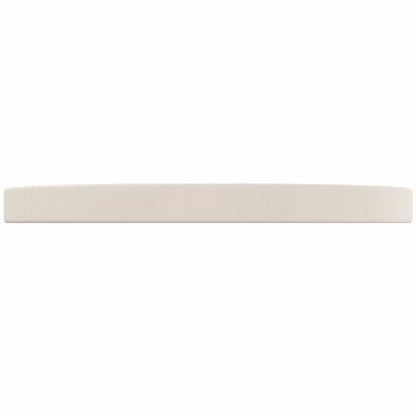 Table Top White Ø30x2.5 cm Solid Wood Pine