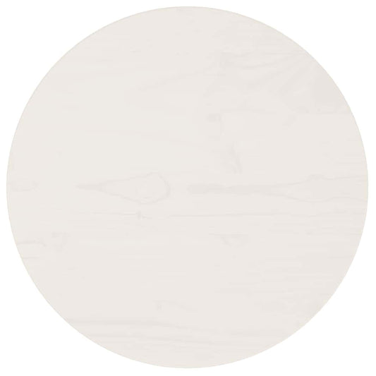 Table Top | White | Solid pinewood | 40 cm diameter | Table Top