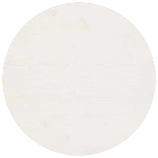 Table Top | White | Solid pinewood | Medium | Durable | Table Top | Round